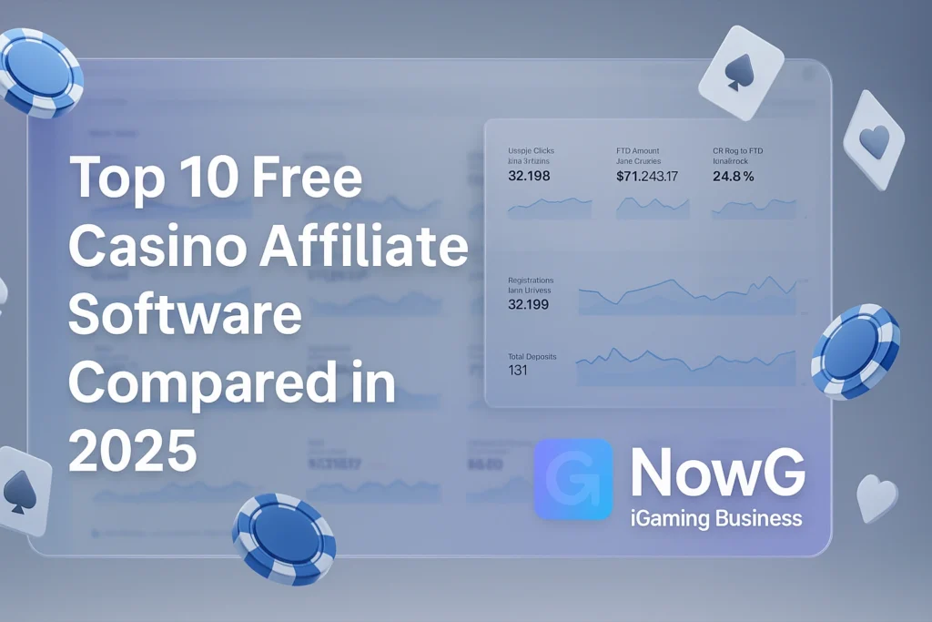 Top 10 Free Casino Affiliate Software Compared