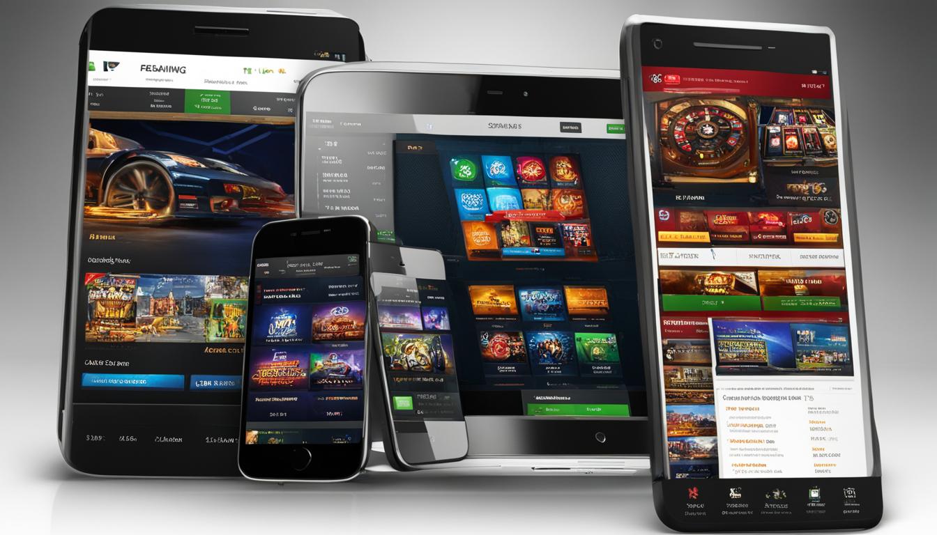 Optimizing igaming websites for mobile devices