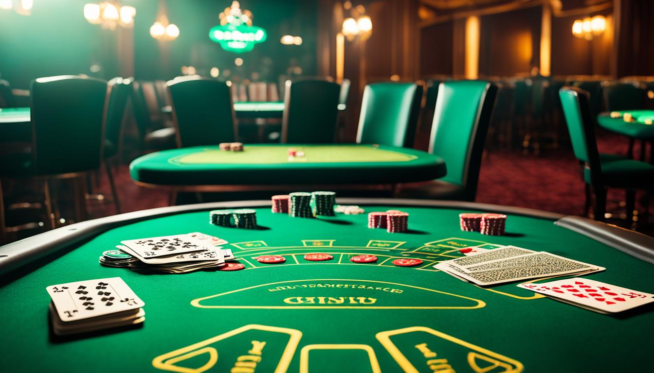 gambling table