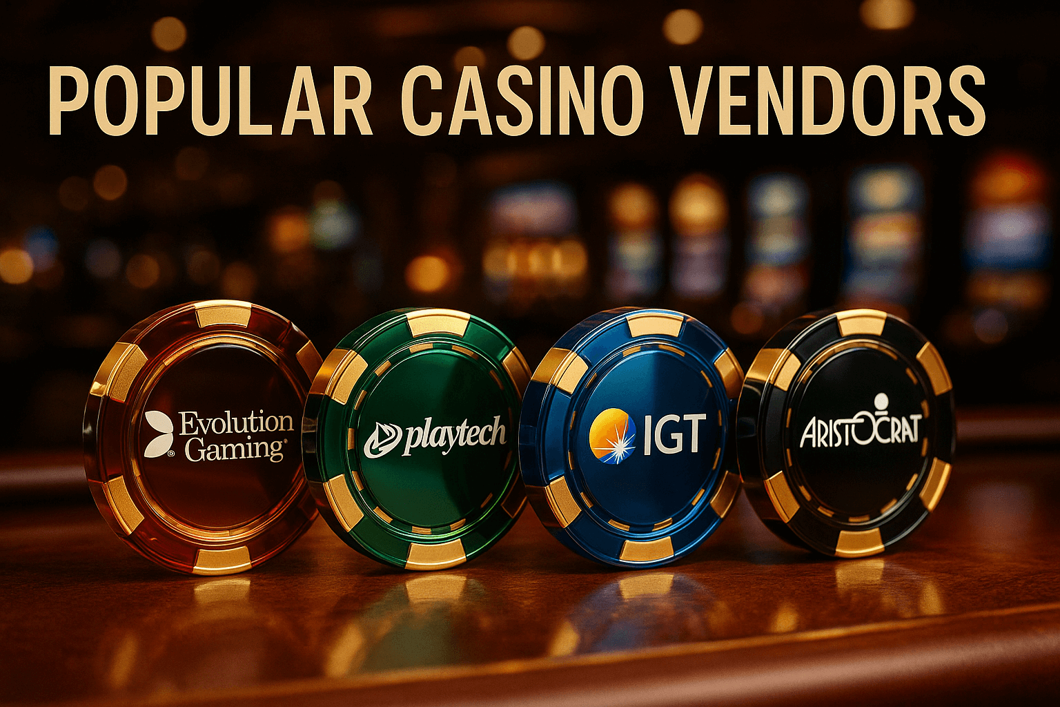 Discover the top 10 casino vendors of 2024! Update your gaming experience with the leading suppliers in the gambling industry.