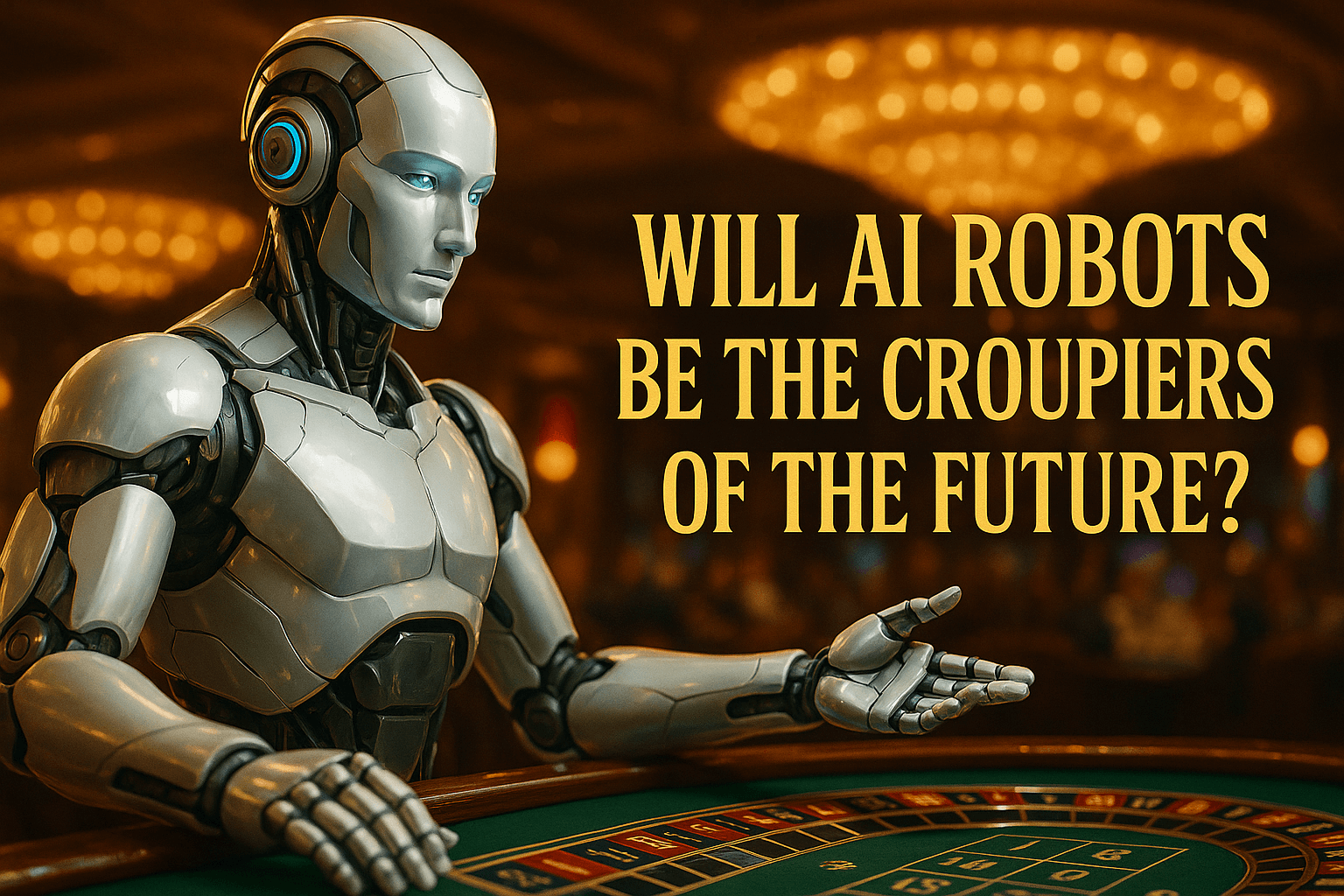 Will AI Robots Be The Croupiers of The Future