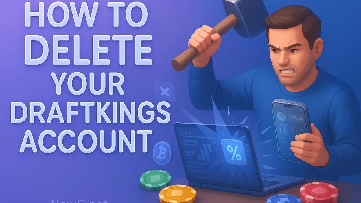 Slik sletter du DraftKings-kontoen din