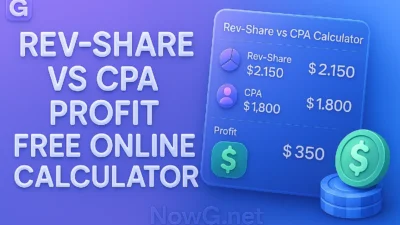Ieņēmumu koplietošana salīdzinājumā ar CPA Bezmaksas tiešsaistes peļņas kalkulators