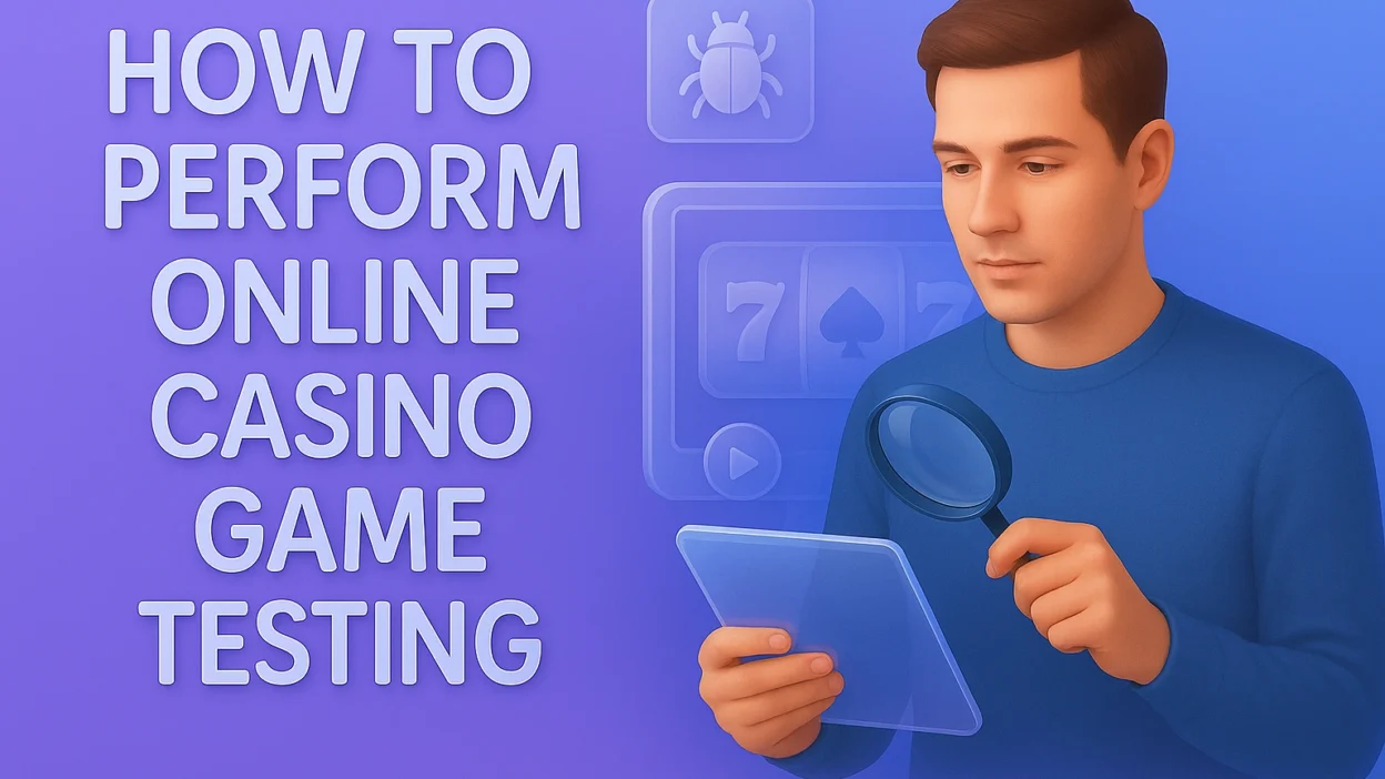 Cómo realizar pruebas de juegos de casino en línea: guía paso a paso sobre cómo realizar pruebas de juegos de casino en línea