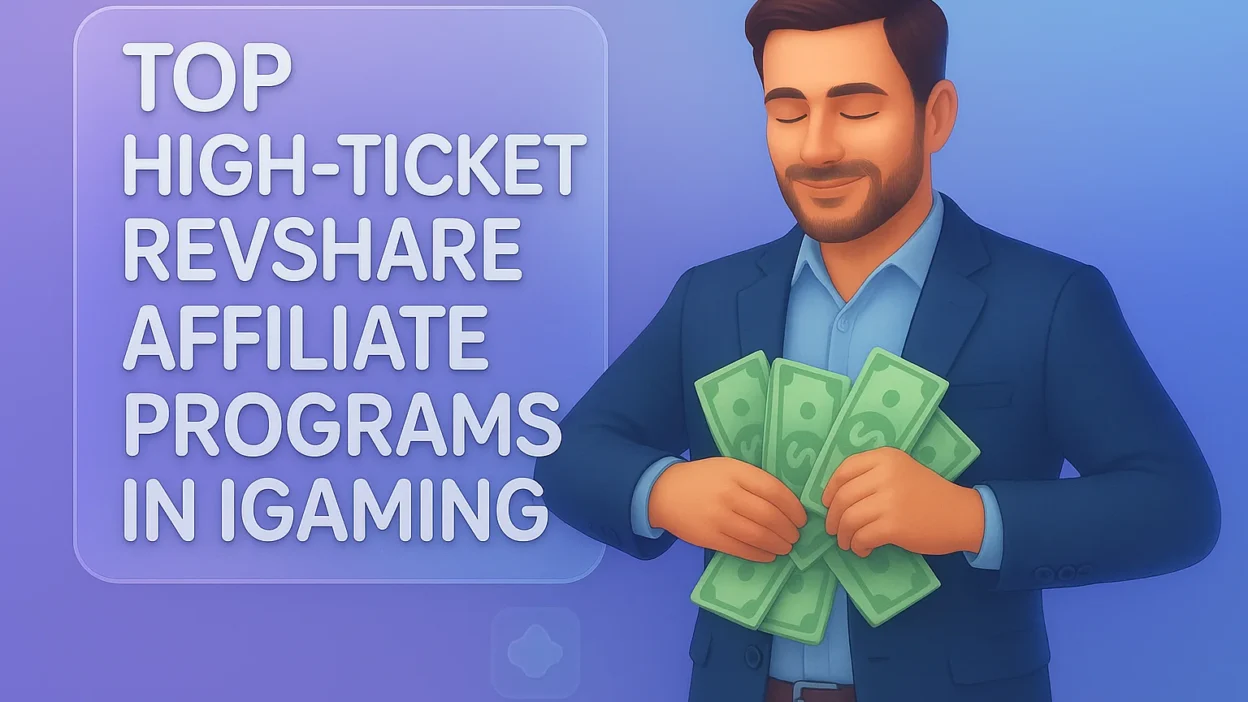 Najlepšie partnerské programy s vysokými výnosmi v oblasti iGamingu