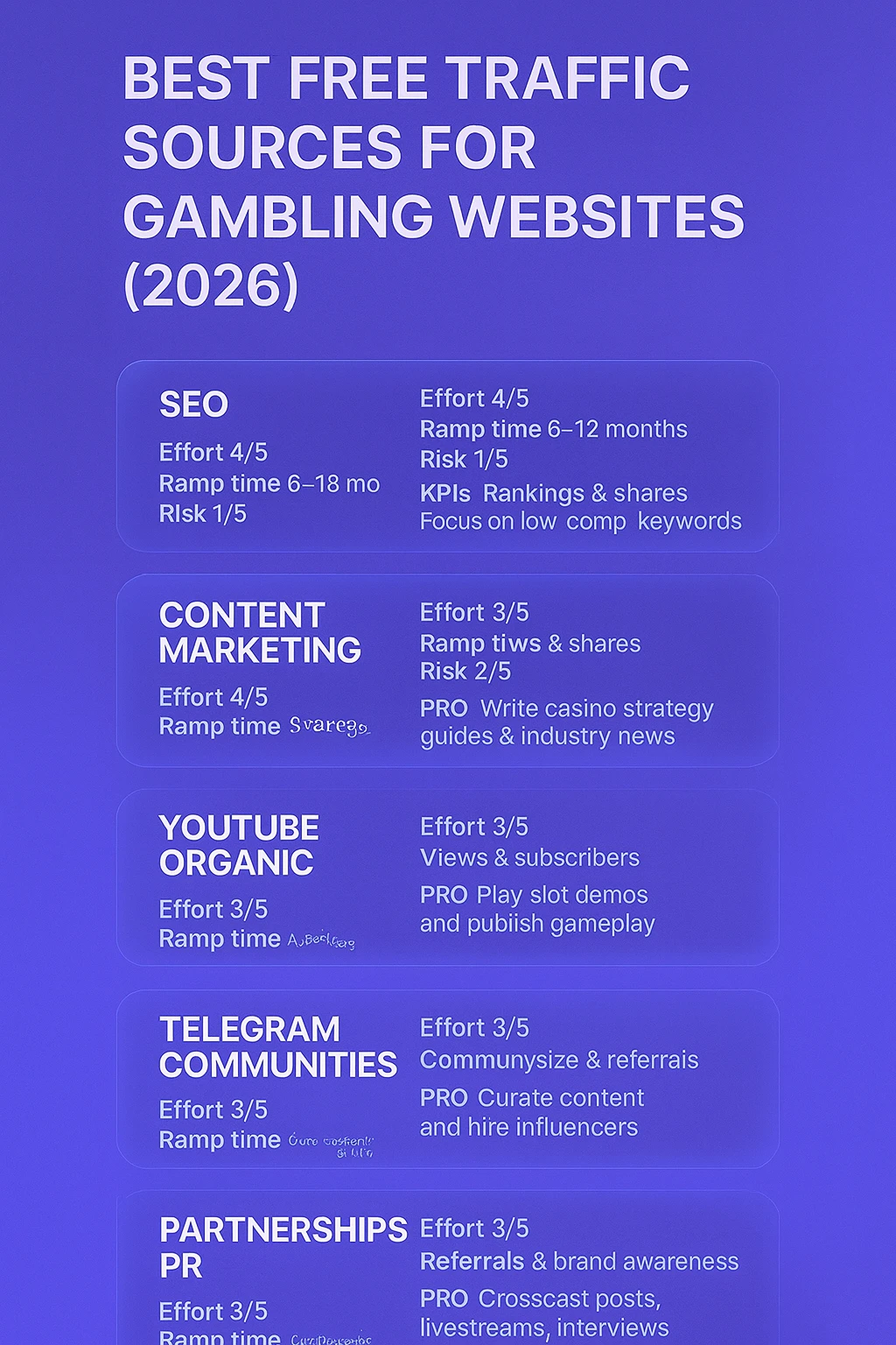 Best FREE Traffic Sources for iGaming & Gambling Sites in 2026 best free traffic sources for affiliate marketing igaming - Best FREE Traffic Sources for iGaming & Gambling Sites in 2026