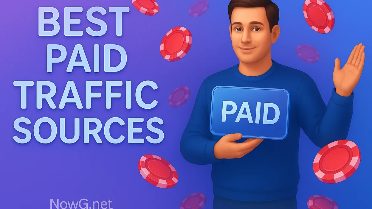 Mejores fuentes de tráfico de pago para sitios web de juegos de azar y apuestas online - Mejores fuentes de tráfico de pago para sitios de juegos de azar y apuestas online en 2026