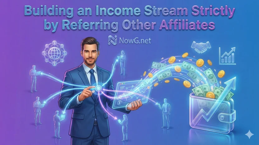 Building an Income Stream Strictly by Referring Other Affiliates - The “Broker” Strategy: Building an Income Stream Strictly by Referring Other Affiliates (No Players Needed)