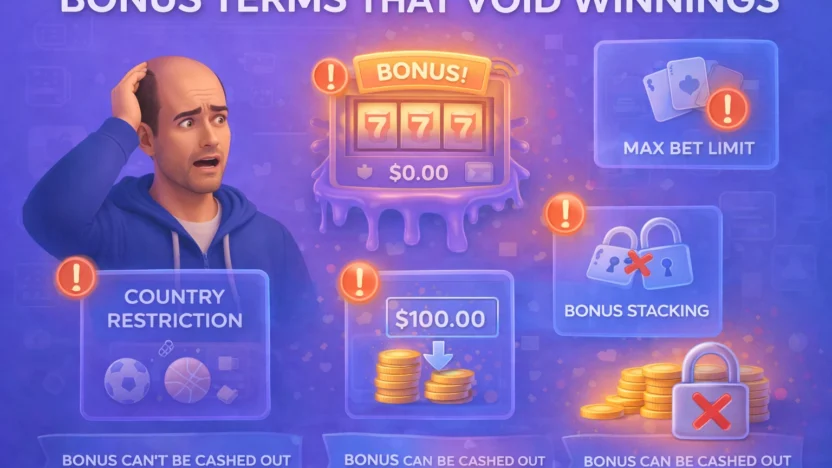 Bonus Terms That Void Winning