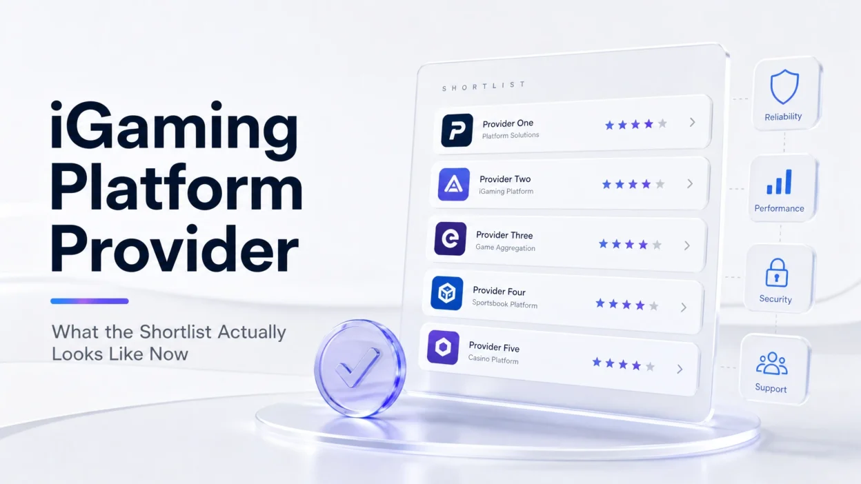 igaming platform provider shortlist - iGaming Platform Provider: What the Shortlist Actually Looks Like in 2026