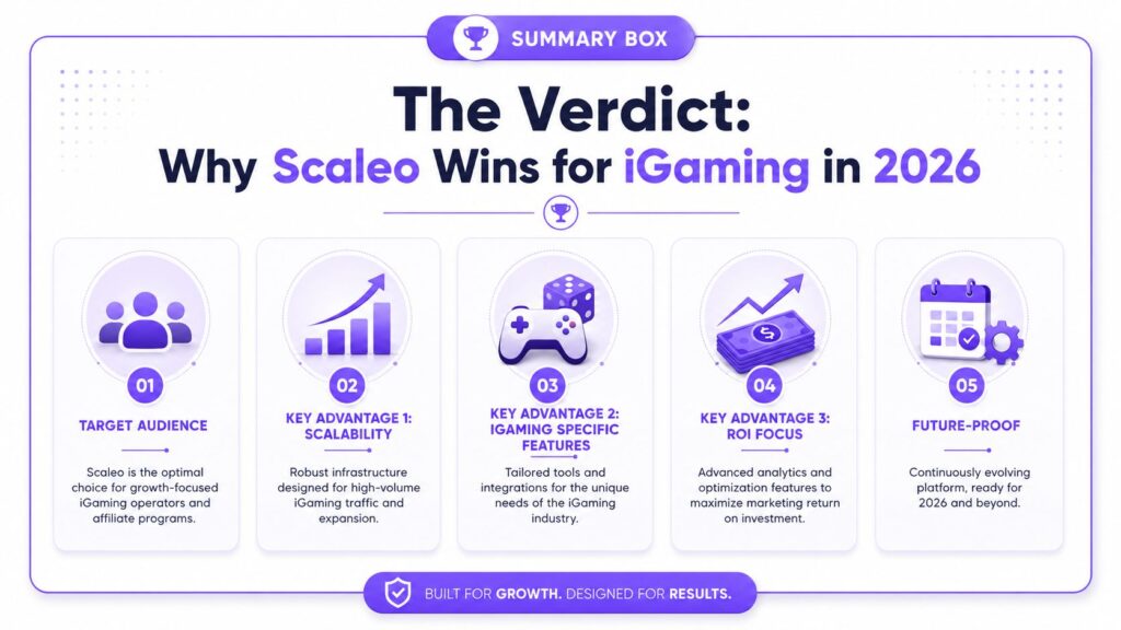 Everflow vs Voluum vs iRev vs Scaleo: 2026 iGaming Guide image 9 - Everflow vs Voluum vs iRev vs Scaleo: 2026 iGaming Guide