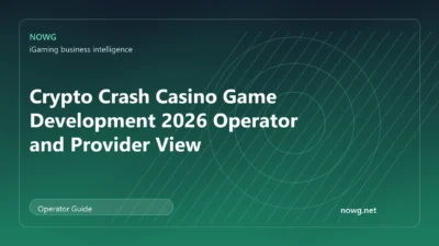 Crypto Crash Casino Game Development 2026: Operator and Provider View - NowG featured image