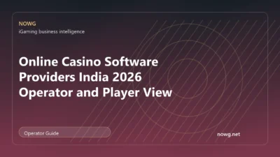 Online Casino Software Providers India 2026: Operator and Player View - NowG featured image
