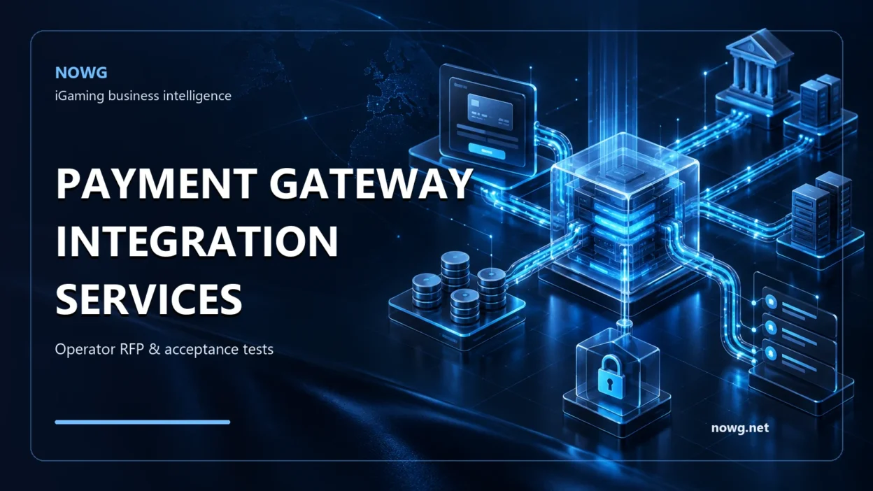 Blue payment gateway integration architecture connecting cashier, PSP, player wallet, security and reconciliation systems